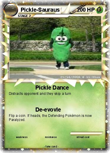 Pokemon Pickle-Sauraus