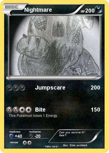 Pokemon Nightmare