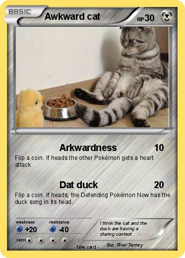 Pokemon Awkward cat