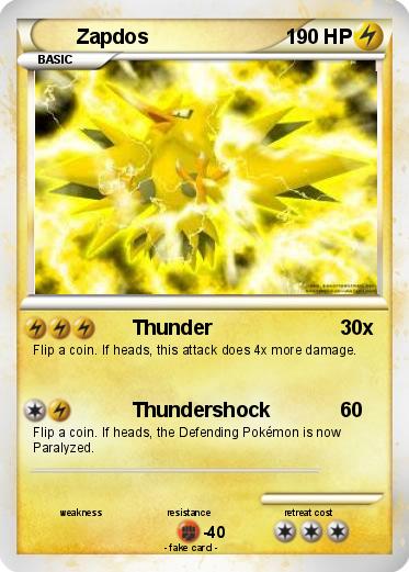 Pokemon Zapdos