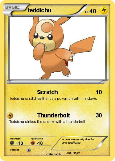 Pokemon teddichu