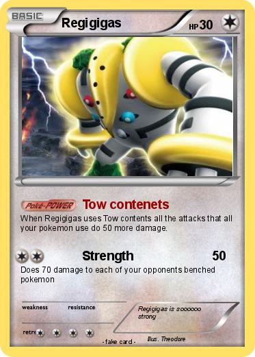 Pokemon Regigigas