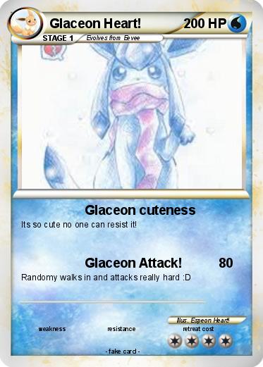 Pokemon Glaceon Heart!