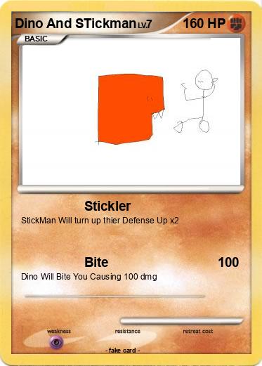 Pokemon Dino And STickman