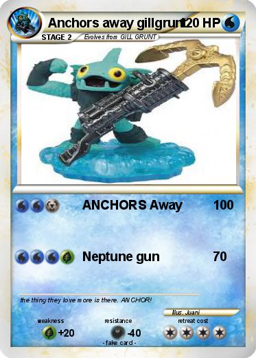 Pokemon Anchors away gillgrunt