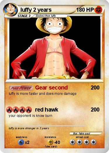 Pokemon luffy 2 years