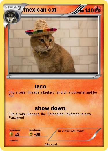 Pokemon mexican cat