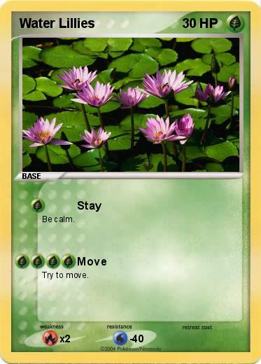Pokemon Water Lillies