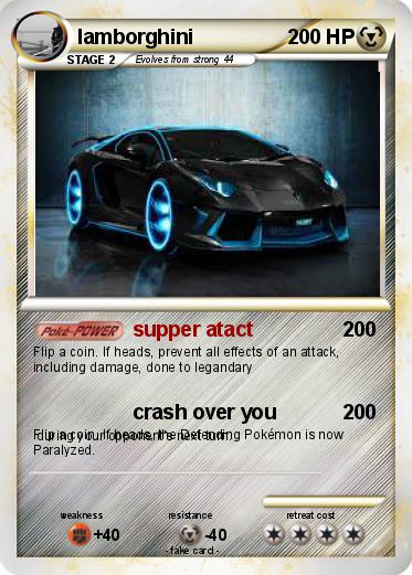 Pokemon lamborghini