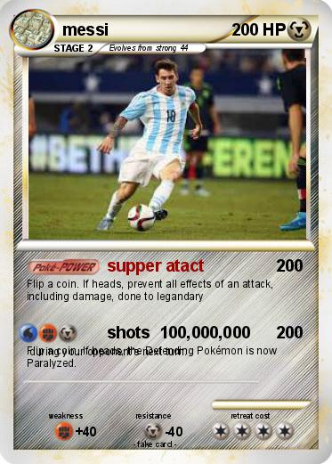 Pokemon messi