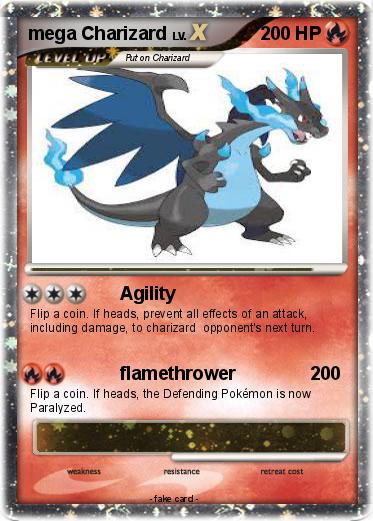 Pokemon mega Charizard