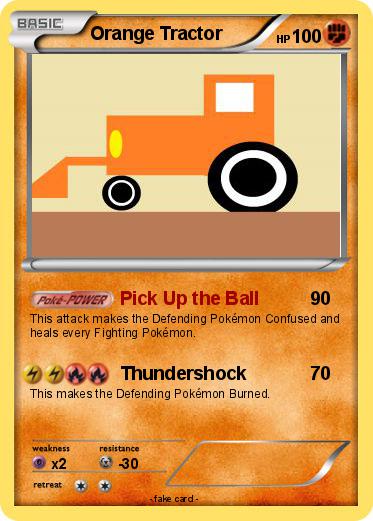 Pokemon Orange Tractor
