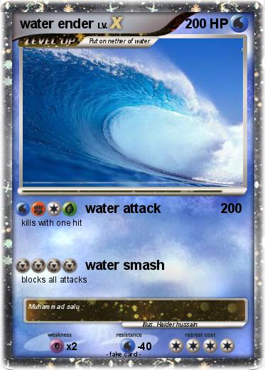 Pokemon water ender