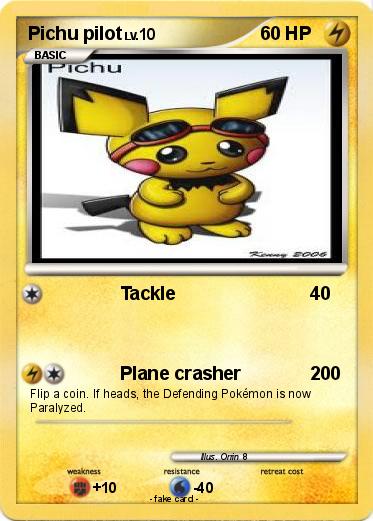 Pokemon Pichu pilot