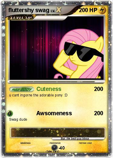 Pokemon fluttershy swag