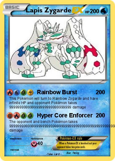 Pokemon Lapis Zygarde