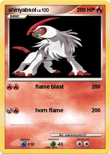 Pokemon shinyabsol