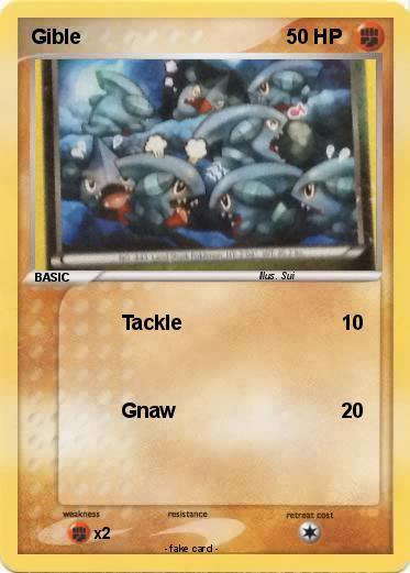 Pokemon Gible
