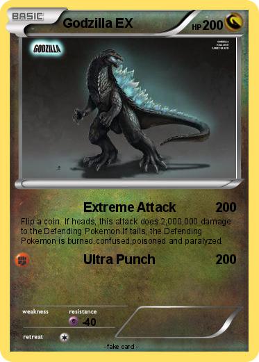 Pokemon Godzilla EX
