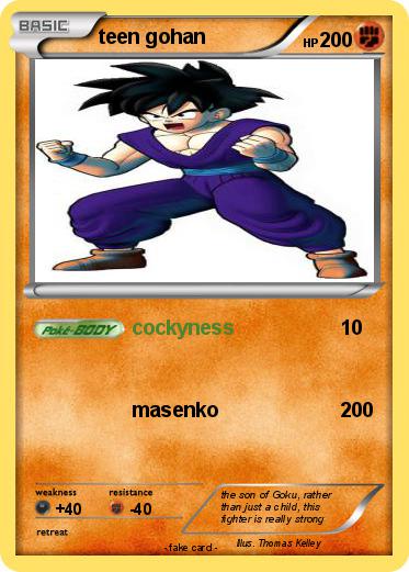 Pokemon teen gohan