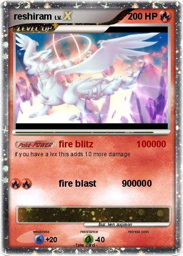 Pokemon reshiram