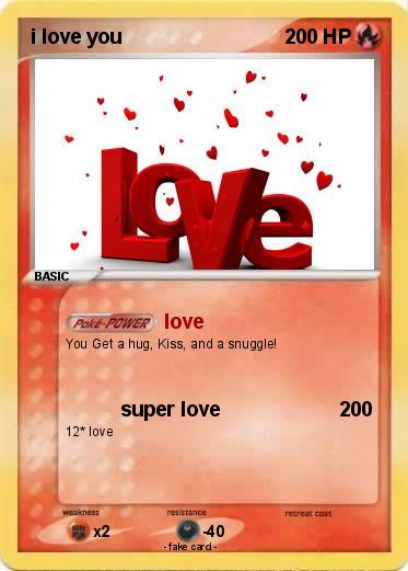 Pokemon i love you
