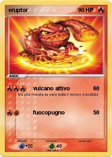 Pokemon eruptor