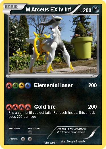 Pokemon M Arceus EX lv inf