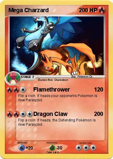 Pokemon Mega Charzard