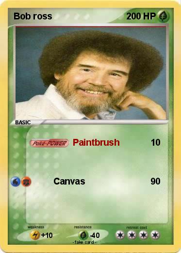 Pokemon Bob ross