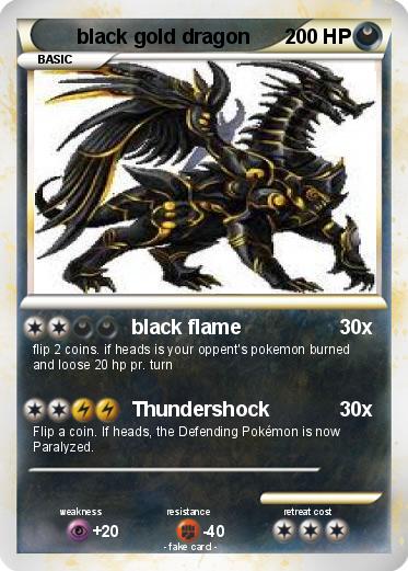 Pokemon black gold dragon