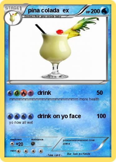 Pokemon pina colada  ex