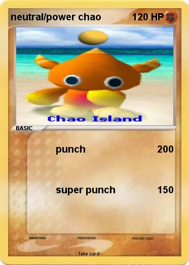 Pokemon neutral/power chao