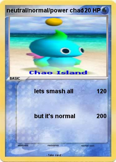 Pokemon neutral/normal/power chao