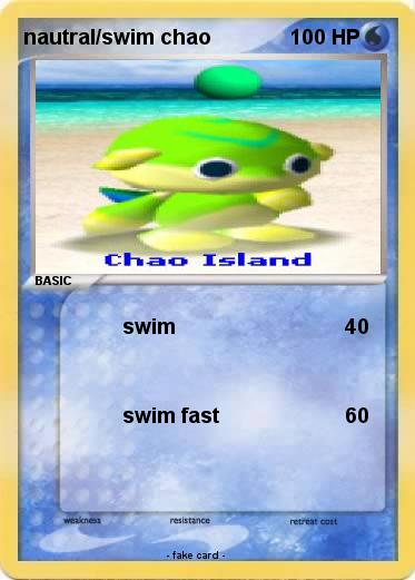 Pokemon nautral/swim chao