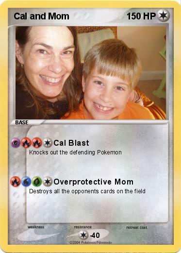 Pokemon Cal and Mom