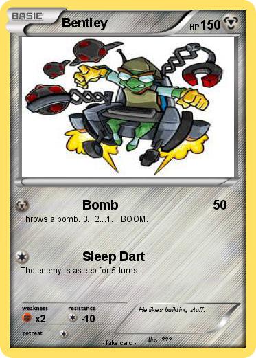 Pokemon Bentley