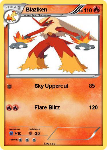 Pokemon Blaziken