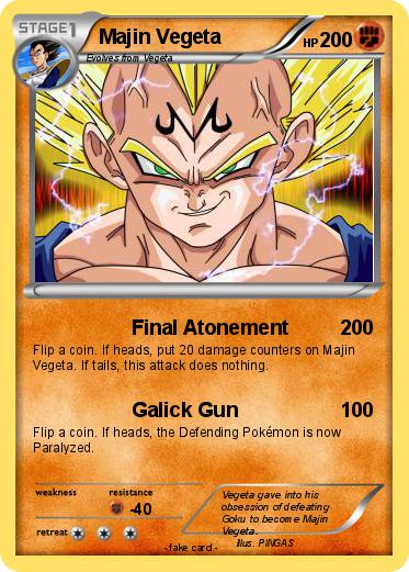 Pokemon Majin Vegeta