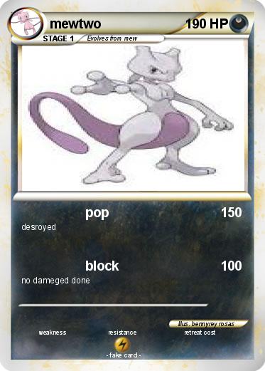 Pokemon mewtwo