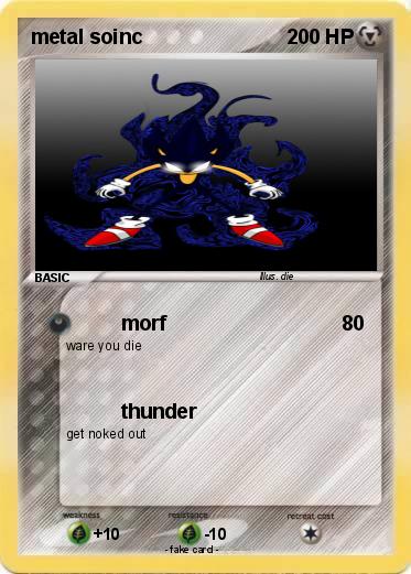 Pokemon metal soinc