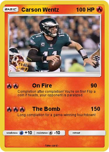 Pokemon Carson Wentz