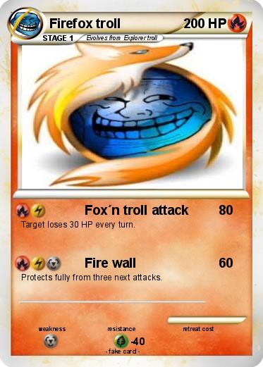 Pokemon Firefox troll