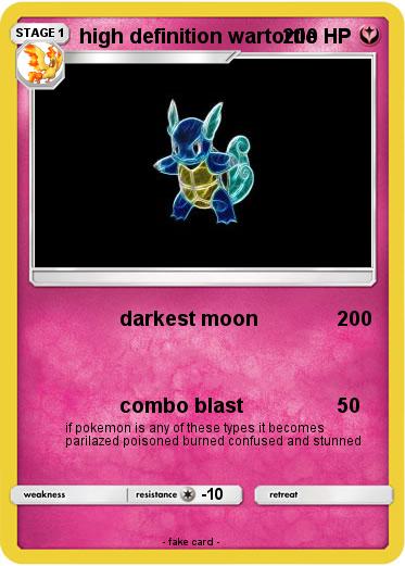 Pokemon high definition wartortle
