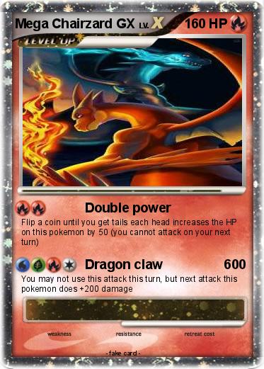 Pokemon Mega Chairzard GX