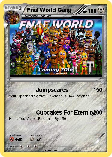 Pokemon Fnaf World Gang