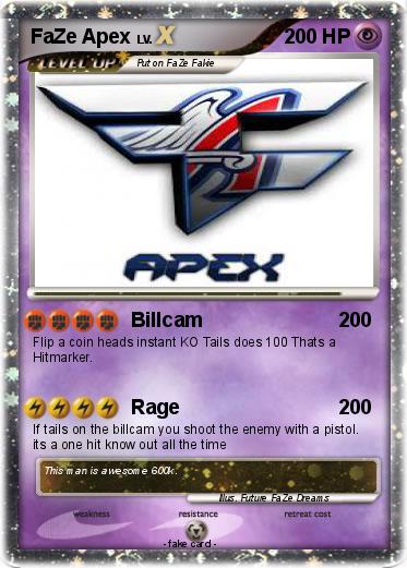 Pokemon FaZe Apex