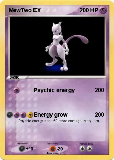 Pokemon MewTwo EX