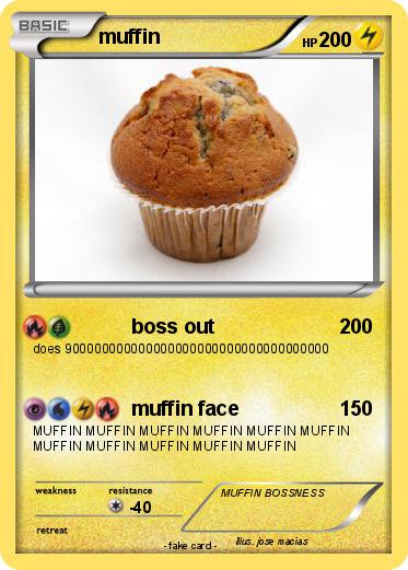 Pokemon muffin
