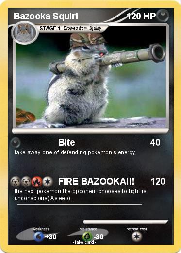 Pokemon Bazooka Squirl